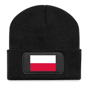 Poland - Recycled Patch Beanie - black - Front