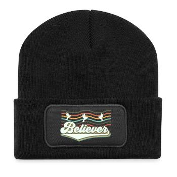 Believer - Recycled Patch Beanie - black - Front