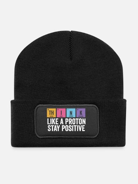 Physique Positif Séjour Fun - Beanie recyclé à patch - noir