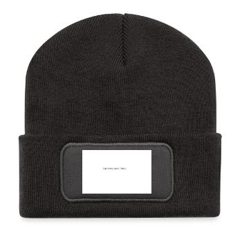 Force - Beanie recyclé à patch - charbon - Devant