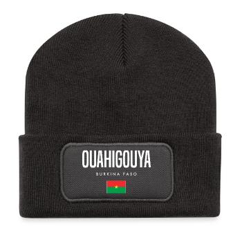 Ouahigouya Burkina Faso - Recycled Patch Beanie - dark grey - Front