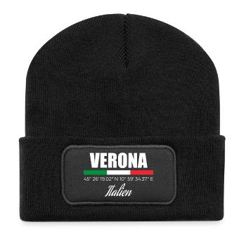 Verona - Recycled Patch Beanie - black - Front