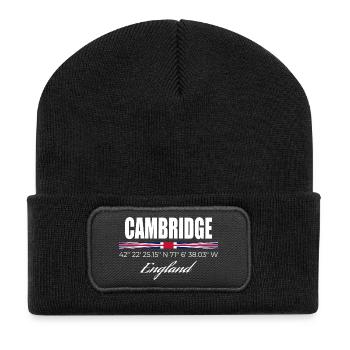 Cambridge - Recycled Patch Beanie - black - Front