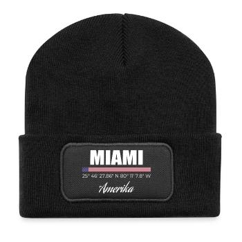 Miami - Recycled Patch Beanie - black - Front
