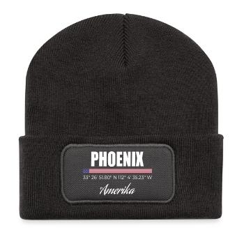 Phoenix - Recycled Patch Beanie - dark grey - Front