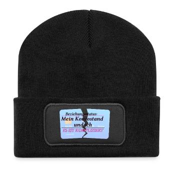 My Account Balance & Me – It's Complicated - Recycled Patch Beanie - black - Front