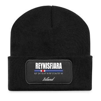 Reynisfjara - Recycled Patch Beanie - black - Front