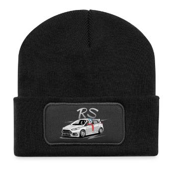 Focus MK3 RS skulldriver - Beanie recyclé à patch - noir - Devant