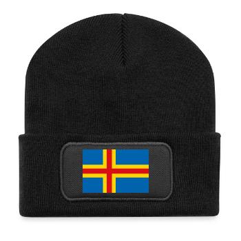 Åland Islands - Recycled Patch Beanie - black - Front