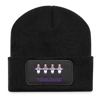 Toulouse - Recycled Patch Beanie - black - Front