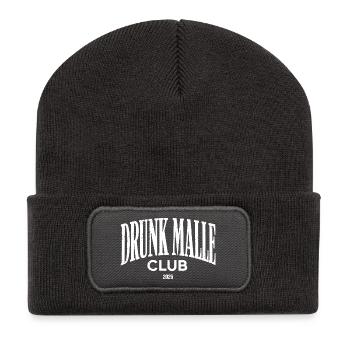 Malle 2026 DRUNK MALLE CLUB 2026 - Recycelte Patch Beanie - Dunkelgrau - Vorne