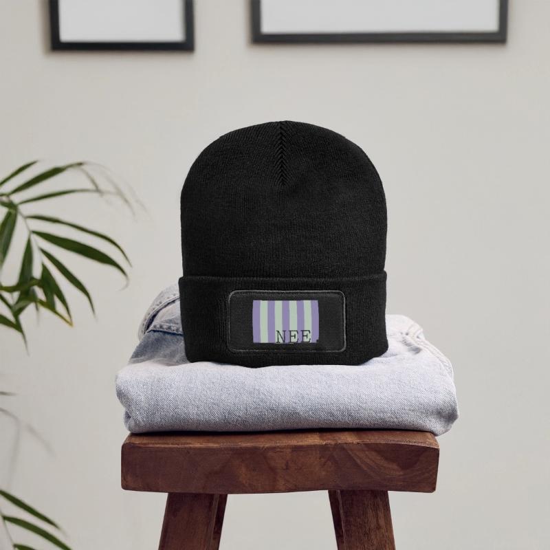 Recycelte Patch Beanie