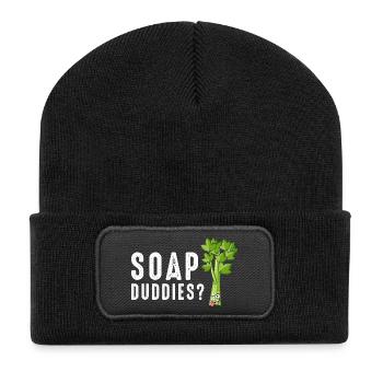 Soap Buddies Celery Laugh - Recycled Patch Beanie - black - Front