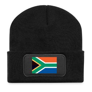 South Africa - Recycled Patch Beanie - black - Front