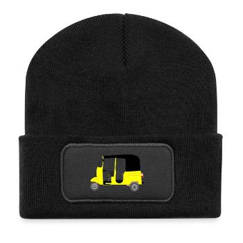 Tuk tuk - Recycled Patch Beanie - black - Front