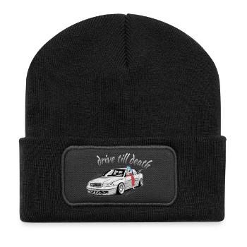 S4 B5 Limousine drive till death - Beanie recyclé à patch - noir - Devant