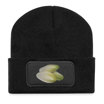 salad salad lettuce halloween vegetables vegetables12 - Recycled Patch Beanie - black - Front