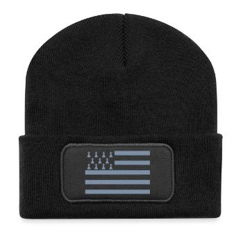 drapeaubreizh011 - Beanie recyclé à patch - noir - Devant