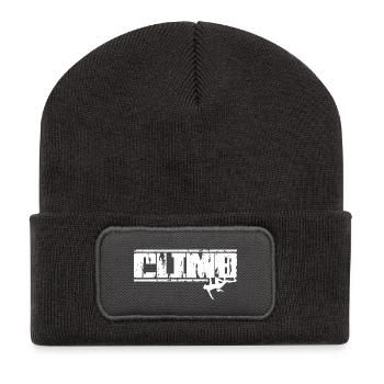 Climb - Recycled Patch Beanie - dark grey - Front