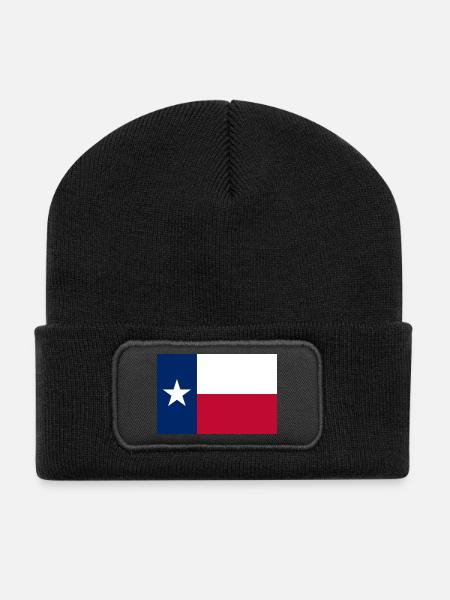 Texas - Recycled Patch Beanie - black