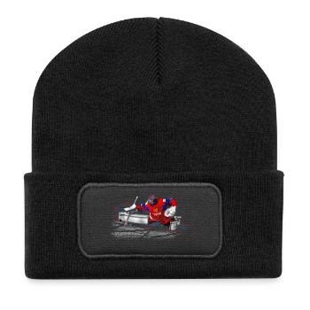 goalkeeper - Beanie recyclé à patch - noir - Devant