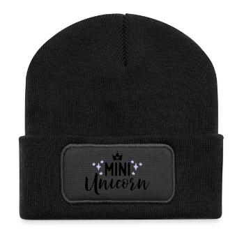 Unicorn - Recycled Patch Beanie - black - Front