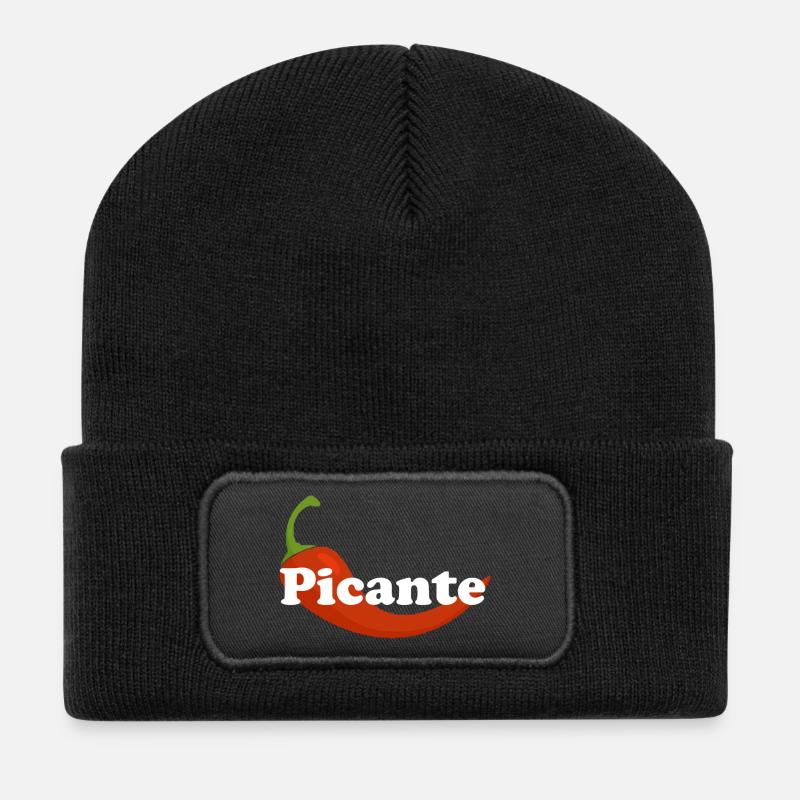 spicy - Recycled Patch Beanie - black