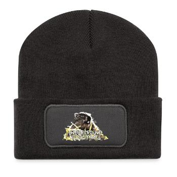 Cult Marmot - Underground Resistance - Recycled Patch Beanie - dark grey - Front