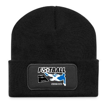Football Fever Scotland - Recycled Patch Beanie - black - Front