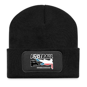 Football Fever Czech Republic - Recycled Patch Beanie - black - Front