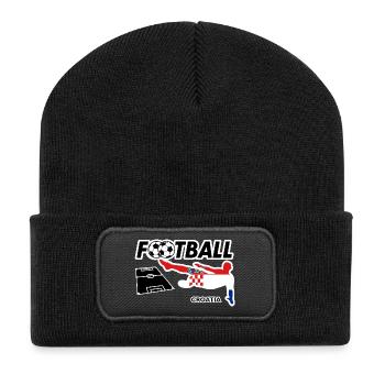 Football Fever Croatia - Recycled Patch Beanie - black - Front