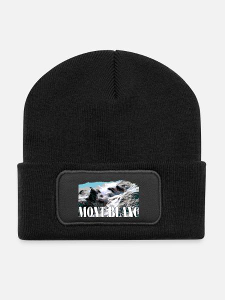 Blanc - Recycled Patch Beanie - black