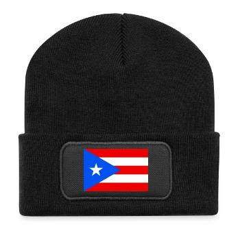 Puerto Rico - Recycled Patch Beanie - black - Front