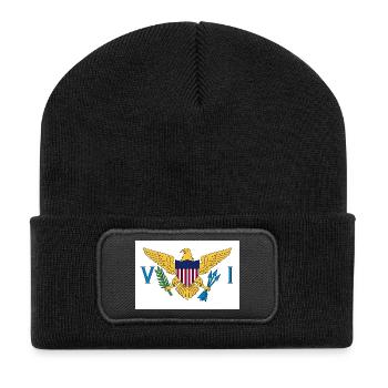 U.S. Virgin Islands - Recycled Patch Beanie - black - Front