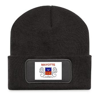 Mayotte - Recycled Patch Beanie - dark grey - Front