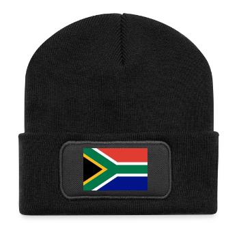 South Africa South Africa - Recycled Patch Beanie - black - Front