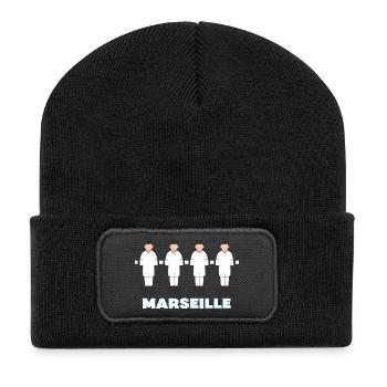 Marseille - Recycled Patch Beanie - black - Front