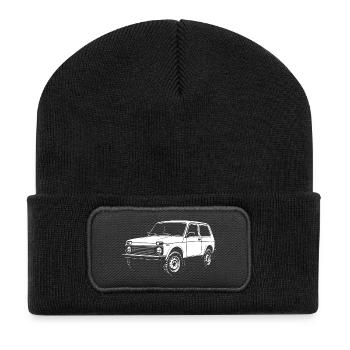 Légende du terrain - Beanie recyclé à patch - noir - Devant