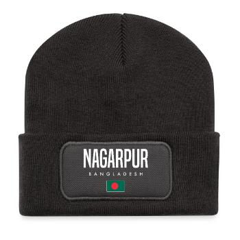 Nagarpur Bangladesh - Recycled Patch Beanie - dark grey - Front