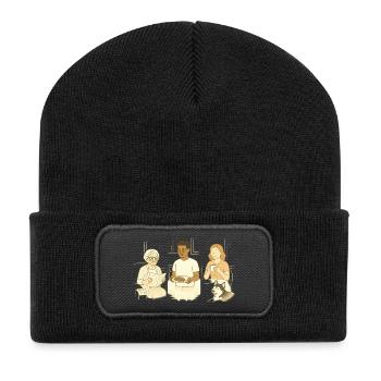Everyday family life - Recycled Patch Beanie - black - Front
