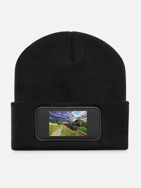 Heritage Express à Green Valley - Beanie recyclé à patch - noir