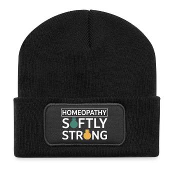 Équipement certifié de spécialiste clinique micro-dose - Beanie recyclé à patch - noir - Devant