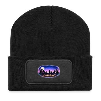Soul Dog Love - Recycled Patch Beanie - black - Front