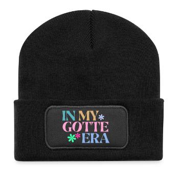 In My Gotte Era Shirt – Godmother Gift Gotti - Recycled Patch Beanie - black - Front