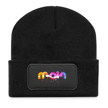 Hello - Recycled Patch Beanie - black - Front