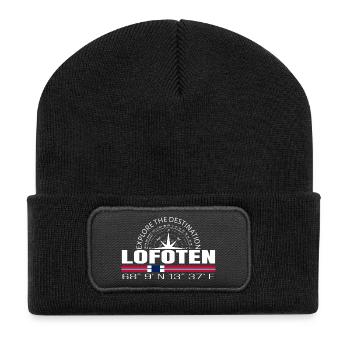 Lofoten - Recycled Patch Beanie - black - Front