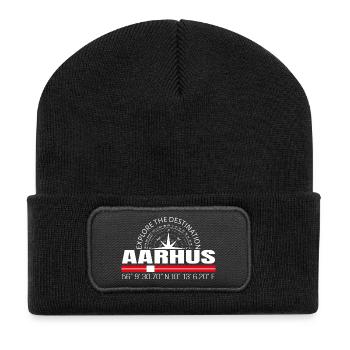 Aarhus - Recycled Patch Beanie - black - Front
