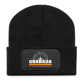 Granada - Recycled Patch Beanie - black - Front