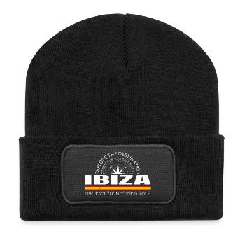 Ibiza - Recycled Patch Beanie - black - Front
