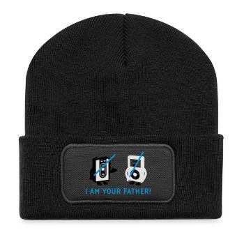 vs pod - Recycelte Patch Beanie - Schwarz - Vorne